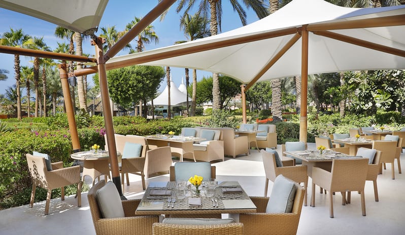 The Ritz-Carlton, Dubai, JBR - Caravan Restaurant Outdoor Terrace